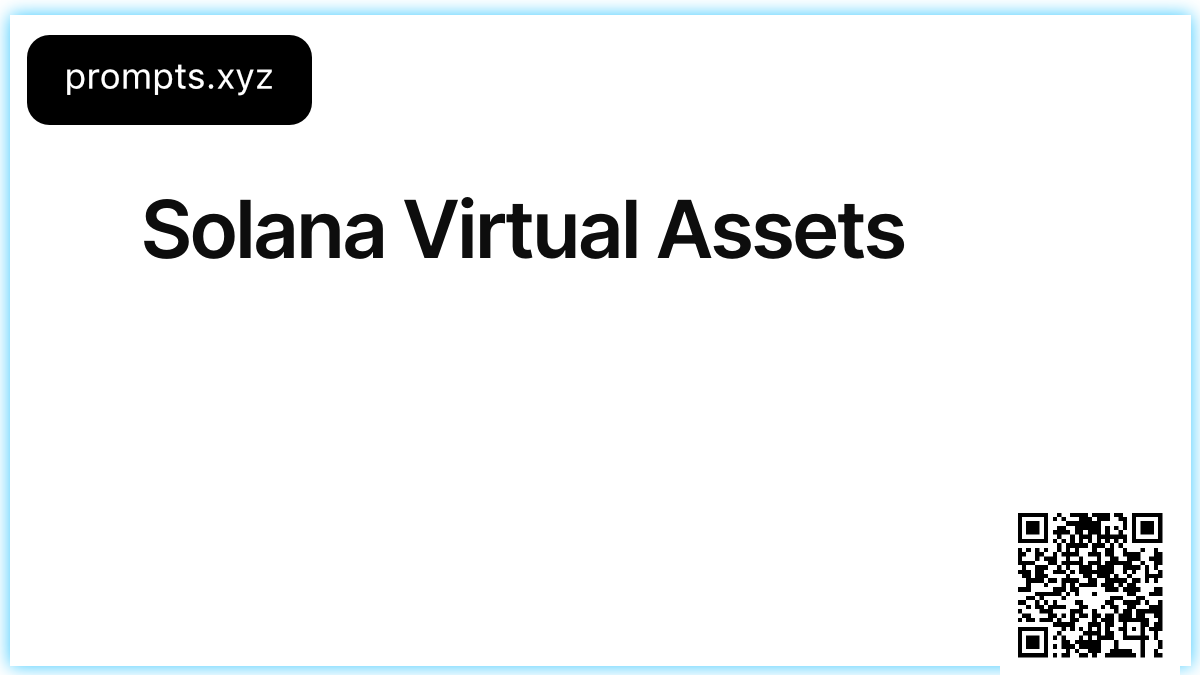 Solana Virtual Assets
